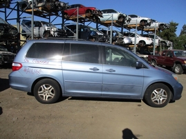 2006 HONDA ODYSSEY EX-L SKY BLUE 3.5L AT A16485